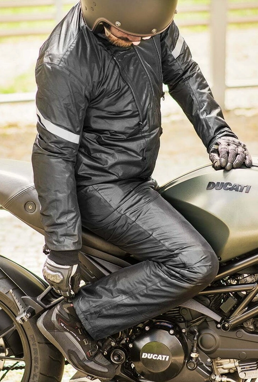 Racered Falcon Pantaloni Moto Uomo CE AA Con Protezioni SAS-TEC Ginocchia E Fianchi - Made In Italy